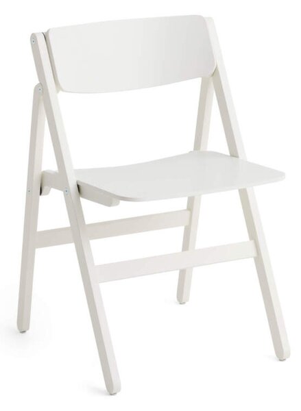 HAY Skládací židle Backflip, cream white lacquered beech