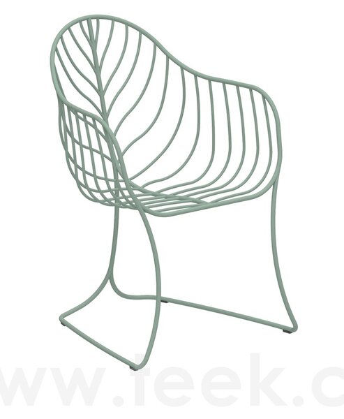 Royal Botania Jídelní křeslo Folia, Royal Botania, 54x53x89 cm, nerez barva anthracite