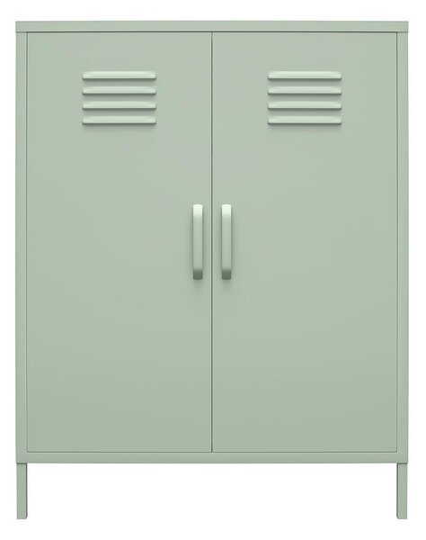 Zelená kovová skříňka 40x102x80 cm Mission District – Støraa