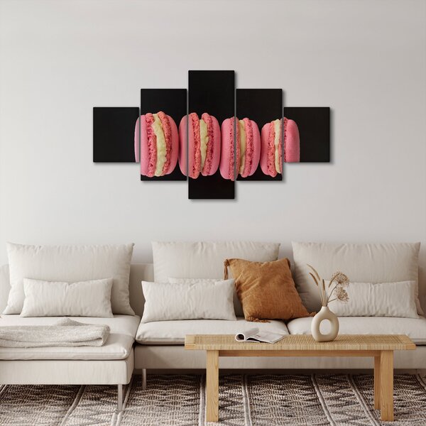 Obraz makronek (125x70 cm)