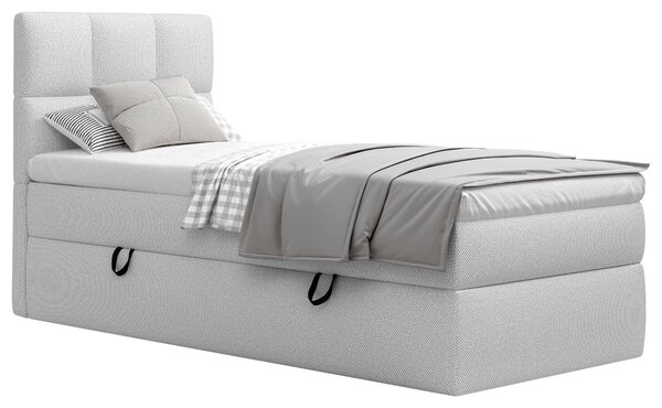 AMERICKÁ POSTEL, 90/200 cm, šedá MID.YOU - Jednolůžkové postele, Online Only