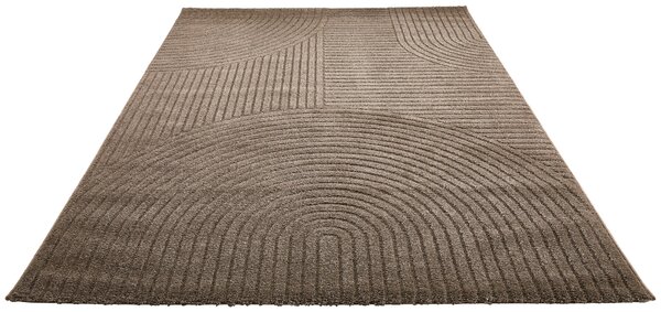 TKANÝ KOBEREC, 120/170 cm hnědá Novel - Tkané koberce