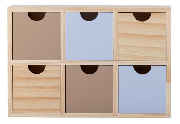 Dřevěný dětský organizér na hračky v přírodní barvě 27x8x18 cm Calle – Bloomingville Mini