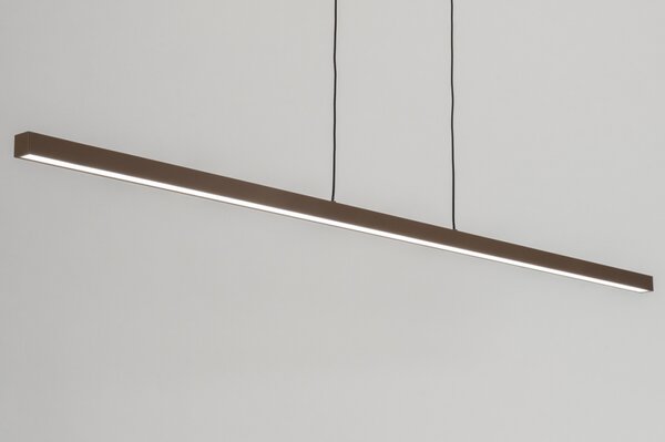 Závěsné LED svítidlo Corciano O Brown (LMD)