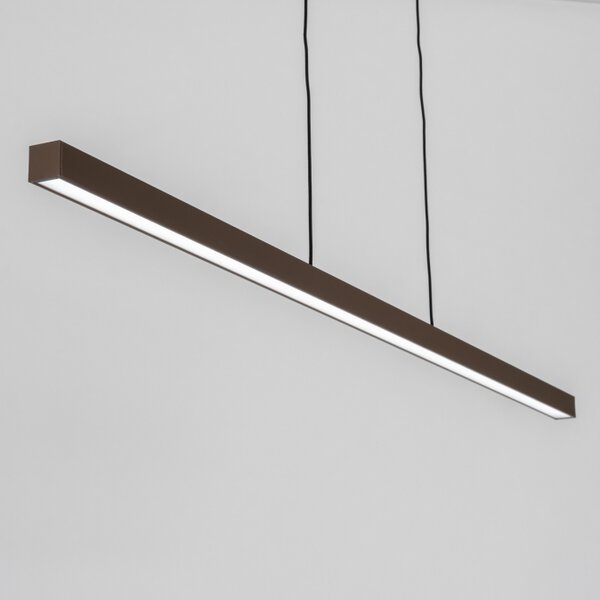 Závěsné LED svítidlo Corciano L Brown (LMD)