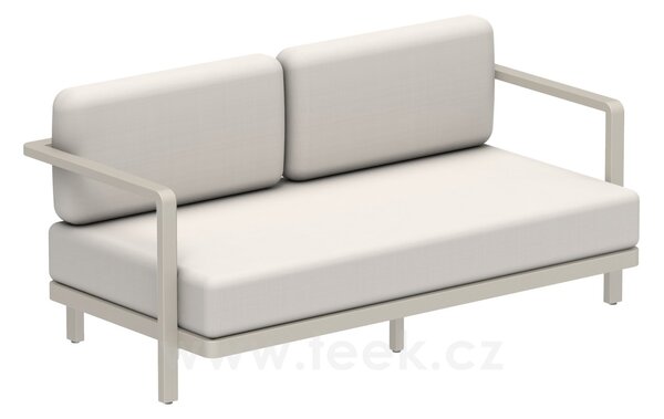Royal Botania Pohovka 2-místná Alura Lounge, Royal Botania, 170x85x79 cm, rám hliník anthracite, bez sedáků