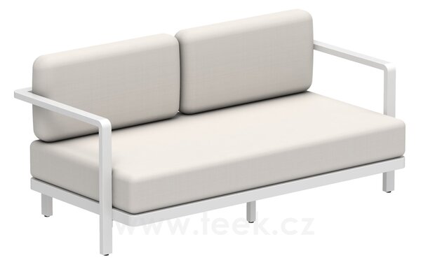 Royal Botania Pohovka 2-místná Alura Lounge, Royal Botania, 170x85x79 cm, rám hliník anthracite, bez sedáků