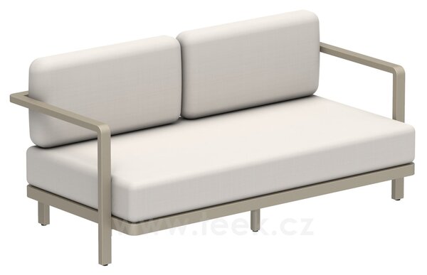 Royal Botania Pohovka 2-místná Alura Lounge, Royal Botania, 170x85x79 cm, rám hliník anthracite, bez sedáků