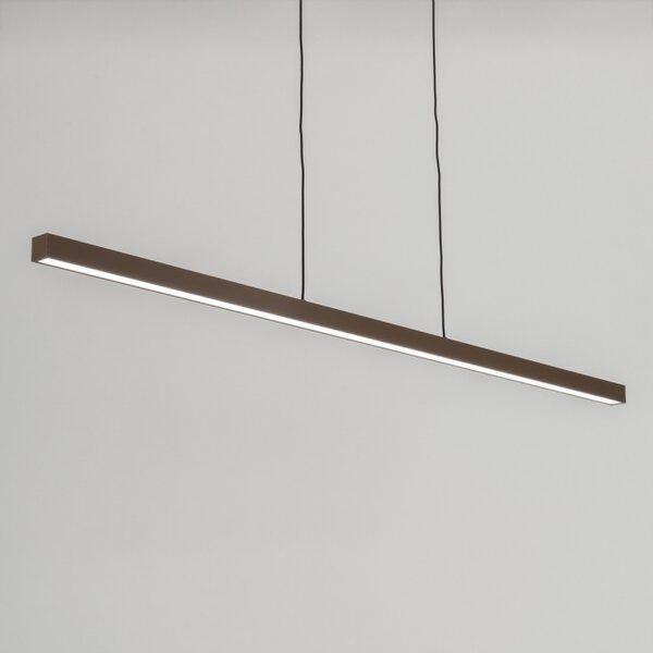 Závěsné LED svítidlo Corciano L Brown (LMD)