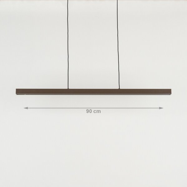 Závěsné LED svítidlo Corciano Brown (LMD)