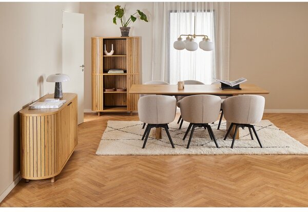 Jídelní stůl s deskou v dubovém dekoru 100x210 cm Colima – Actona