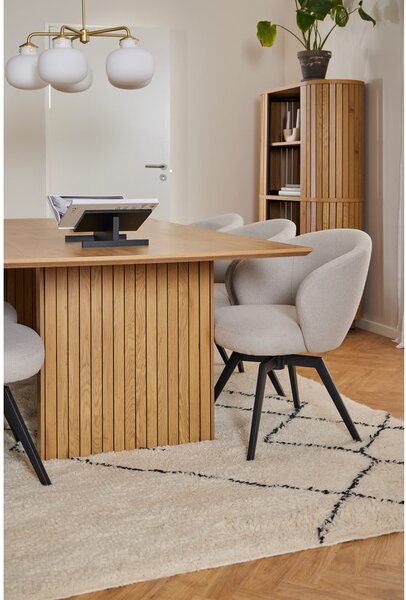 Jídelní stůl s deskou v dubovém dekoru 100x210 cm Colima – Actona