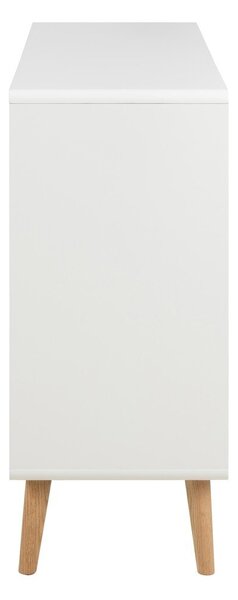 Bílá komoda 135x90x40 cm Lowell – Actona