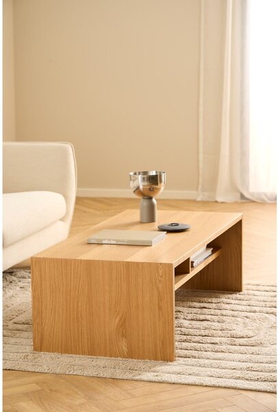 Konferenční stolek v dekoru dubu v přírodní barvě 60x120 cm Arlon – Actona