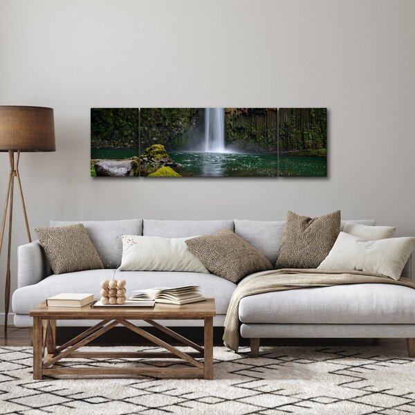 Obraz vodopádů (170x50 cm)