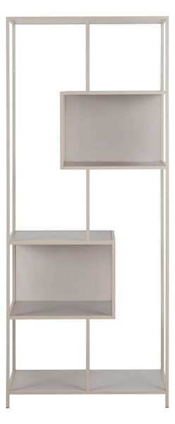 Šedá knihovna 77x185x35 cm Seaford – Actona