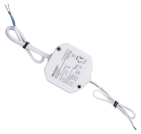 ML-732.082.11.0 Napájecí zdroj 12W, DC12V/1A, IP67, do elektroinstalační krabice
