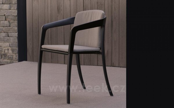 Royal Botania Jídelní křeslo Jive, Royal Botania, hliník anthracite, bez sedáku