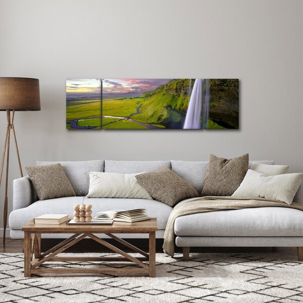 Obraz vodopádů (170x50 cm)