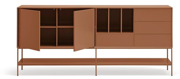 Komoda v cihlové barvě 220x98x45 cm Platt – Teulat