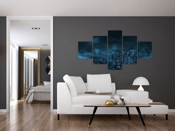 Obraz - Mimozemská mise (125x70 cm)