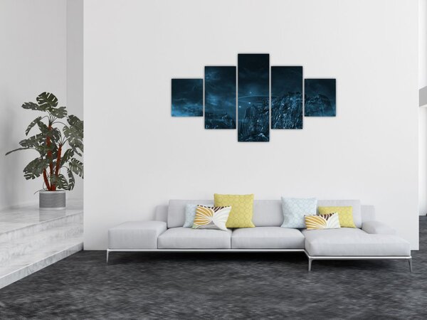 Obraz - Mimozemská mise (125x70 cm)