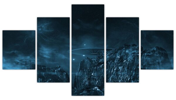 Obraz - Mimozemská mise (125x70 cm)