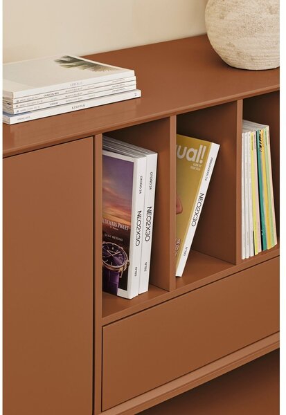 Komoda v cihlové barvě 220x98x45 cm Platt – Teulat