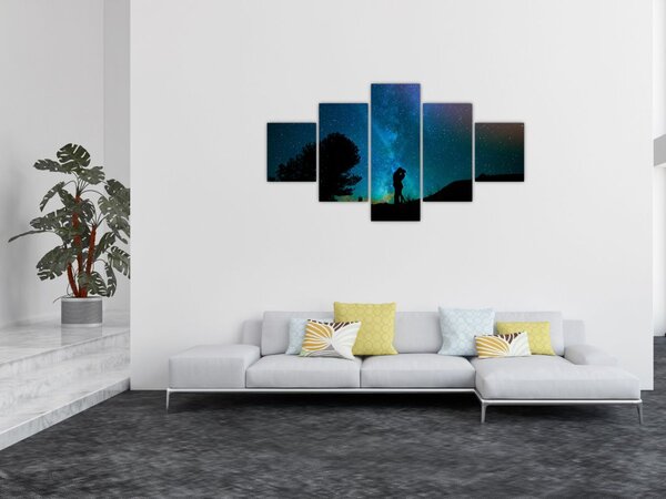 Obraz - Setkání pod hvězdami (125x70 cm)