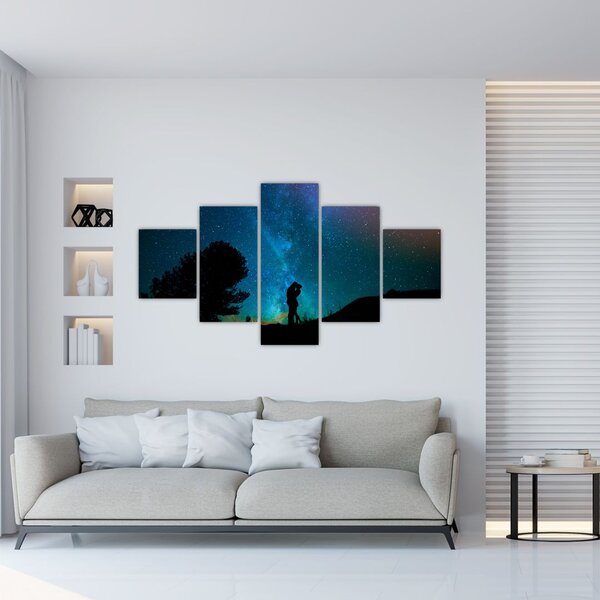 Obraz - Setkání pod hvězdami (125x70 cm)
