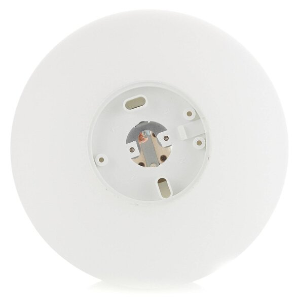 Fabbian Lumi Sfera skleněné nástěnné světlo, Ø14cm, stmívatelný, Bílá / opál, Obývací pokoj / jídelna, Sklo, Design, Nástěnné svítidlo