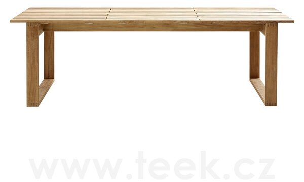 Cane-line Jídelní stůl Endless, Cane-line, obdélníkový 240x100x74 cm, teak