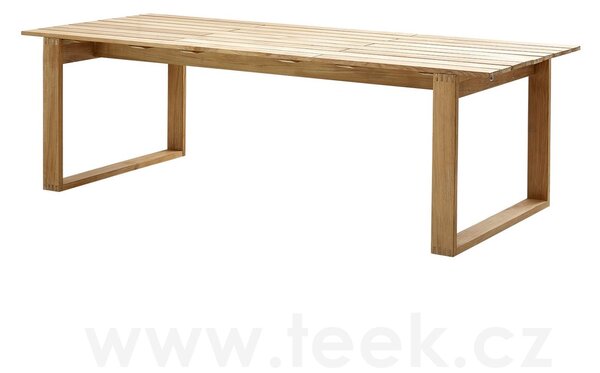 Cane-line Jídelní stůl Endless, Cane-line, obdélníkový 240x100x74 cm, teak