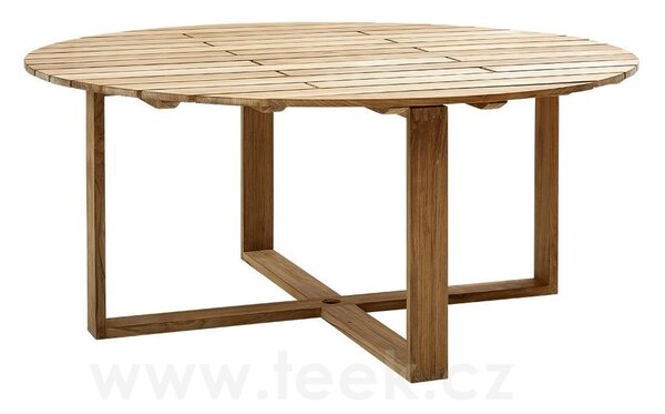 Cane-line Jídelní stůl Endless, Cane-line, kulatý 170x74 cm, teak