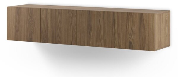TV stolek v dekoru dubu v přírodní barvě 180x38x35 cm Daroca – Marckeric
