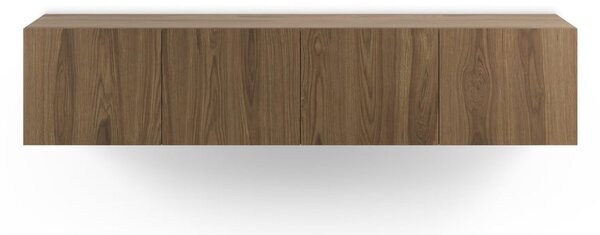 TV stolek v dekoru dubu v přírodní barvě 180x38x35 cm Daroca – Marckeric