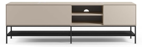 Krémový TV stolek 180x55x35 cm Amira – Marckeric
