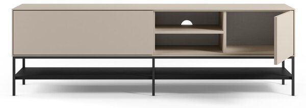 Krémový TV stolek 180x55x35 cm Amira – Marckeric
