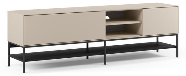 Krémový TV stolek 180x55x35 cm Amira – Marckeric