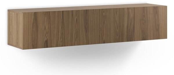 TV stolek v dekoru dubu v přírodní barvě 180x38x35 cm Daroca – Marckeric