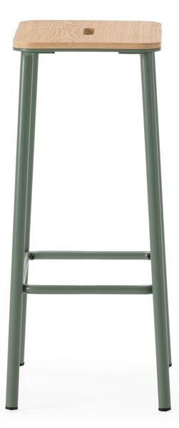 Zelené barové stoličky v sadě 2 ks (výška sedáku 65 cm) Abba – Marckeric