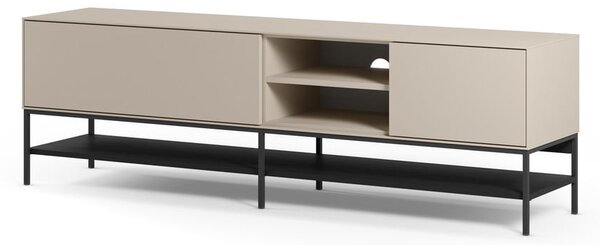 Krémový TV stolek 180x55x35 cm Amira – Marckeric