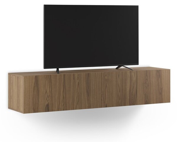 TV stolek v dekoru dubu v přírodní barvě 180x38x35 cm Daroca – Marckeric
