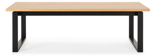 Jídelní stůl s deskou v dubovém dekoru 100x220 cm Rina – Marckeric