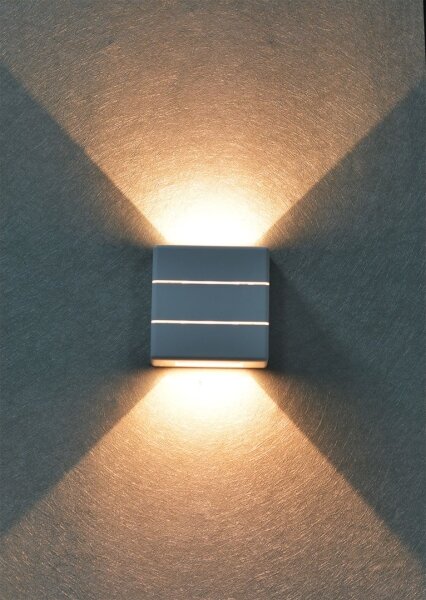 Immax 08521L - LED Venkovní nástěnné svítidlo LUXLINE 6W/230V 3000K IP54 bílá