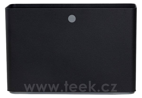 Cane-line Venkovní květináč Grow, Cane-line, obdélníkový 90x30x61 cm, hliník barva dark green