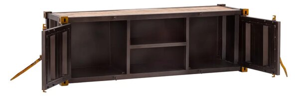 Sob nábytek - Kovový TV stolek 152 cm Oslo mango - A2605
