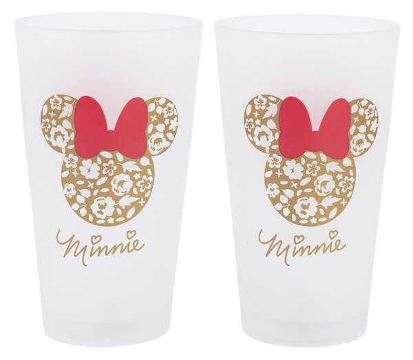 Set sklenic, 2ks, 480ml, Stor, Minnie Mouse