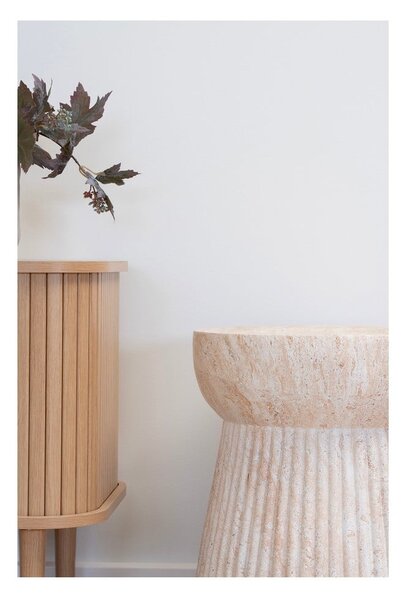 Kamenný kulatý zahradní stolek ø 37 cm Bonn – House Nordic