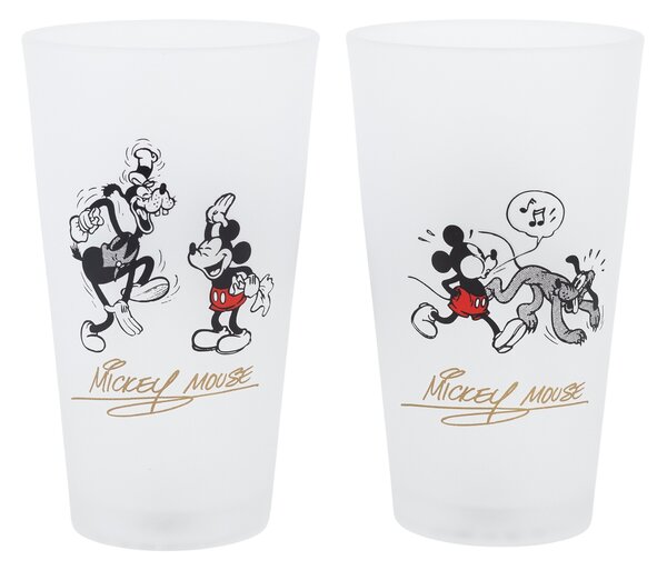Set sklenic, 2ks, 480ml, Stor, Mickey Mouse